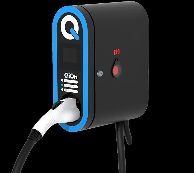 Q AC charger 3D render