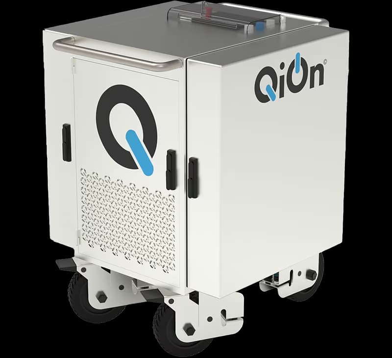 QUBE mobile DC charger 3D render