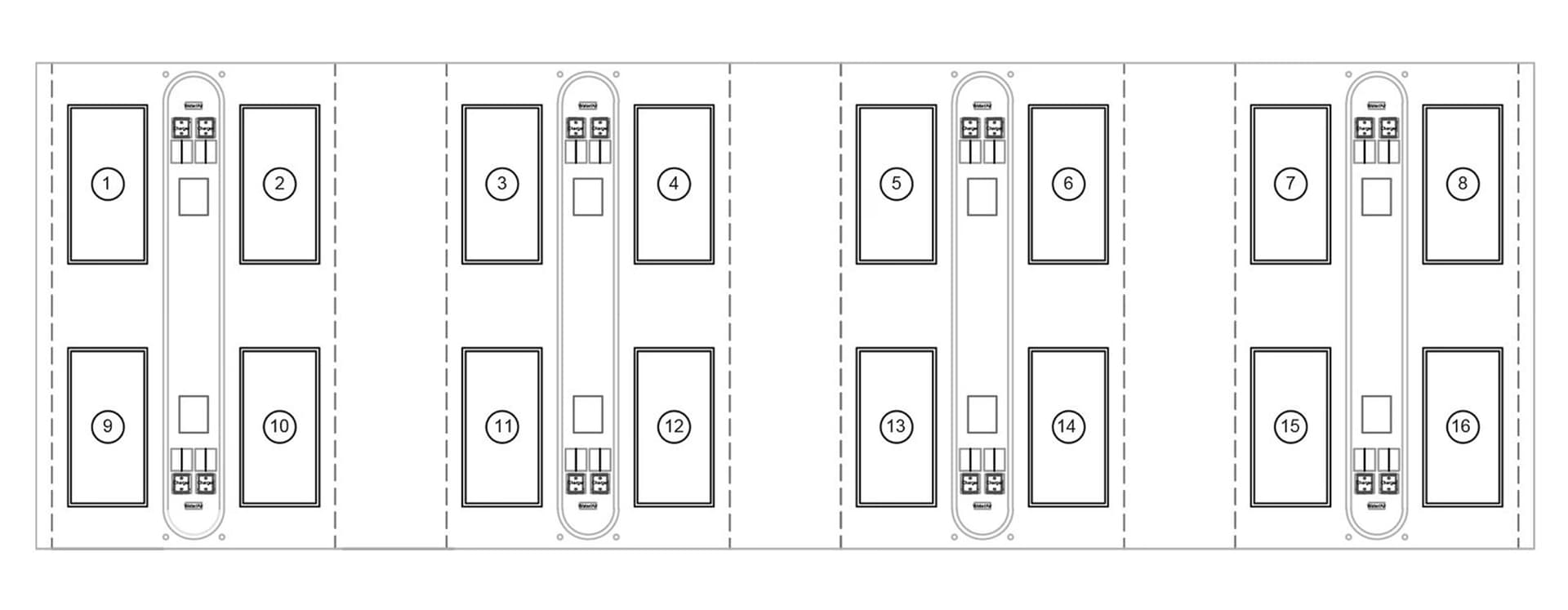 Type F configuration