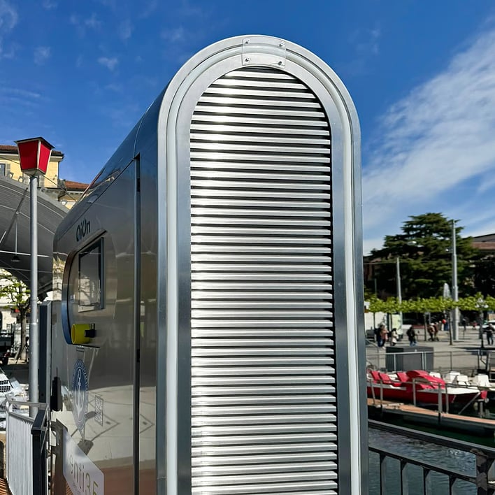 Bespoke nautic solution in stainless steel