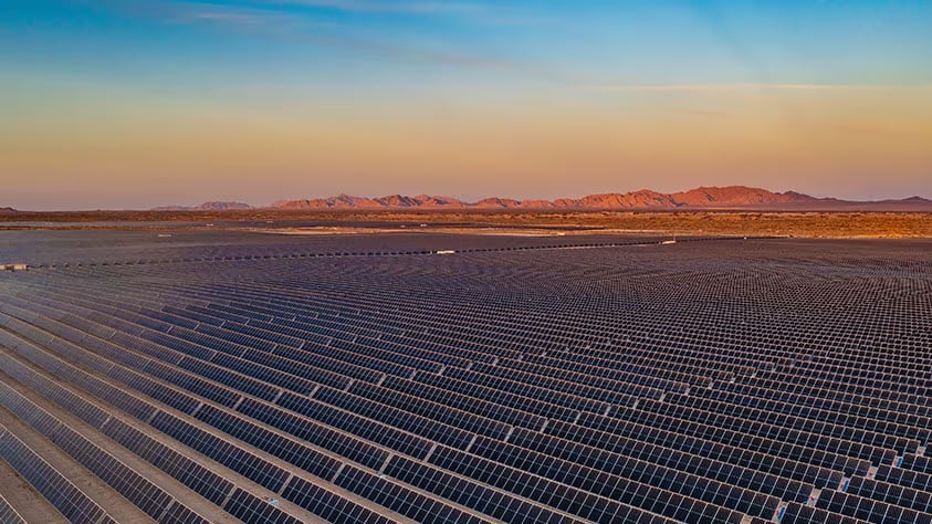 CFE energy infrastructure in Mexico, representing the federal utility's historic 32,000 MW expansion plan announced by President Claudia Sheinbaum in June 2026, with 70 percent of new capacity coming from renewable sources including solar, wind, and battery storage