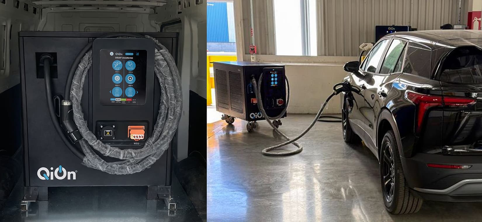 BRIQ charging session