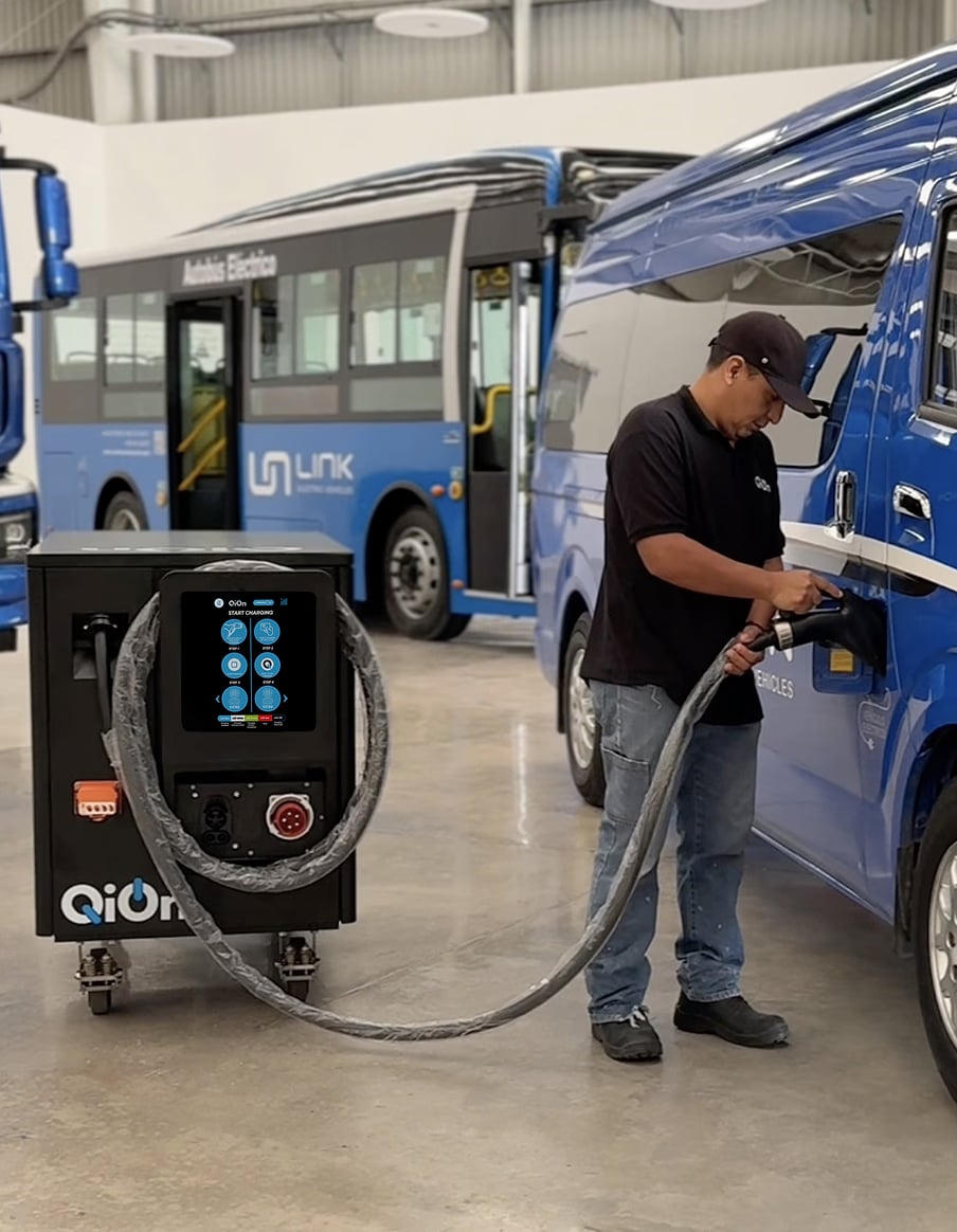QiOn QDDC in‑house production with mining truck