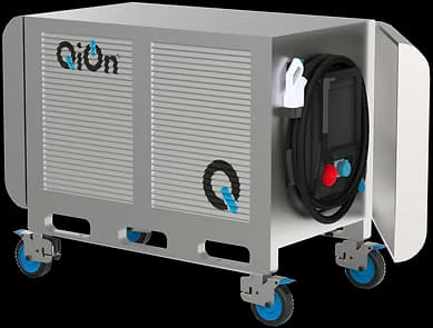 BRIQ 70 kWh portable DC charger 3D render