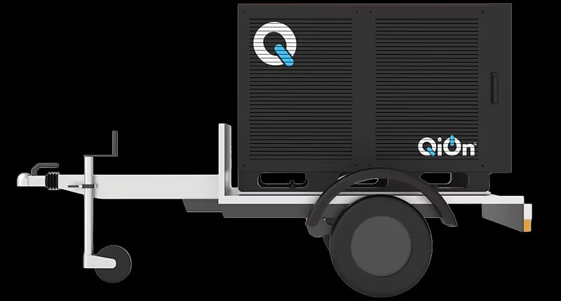 BRIQ‑AWAY trailer‑mounted charger 3D render