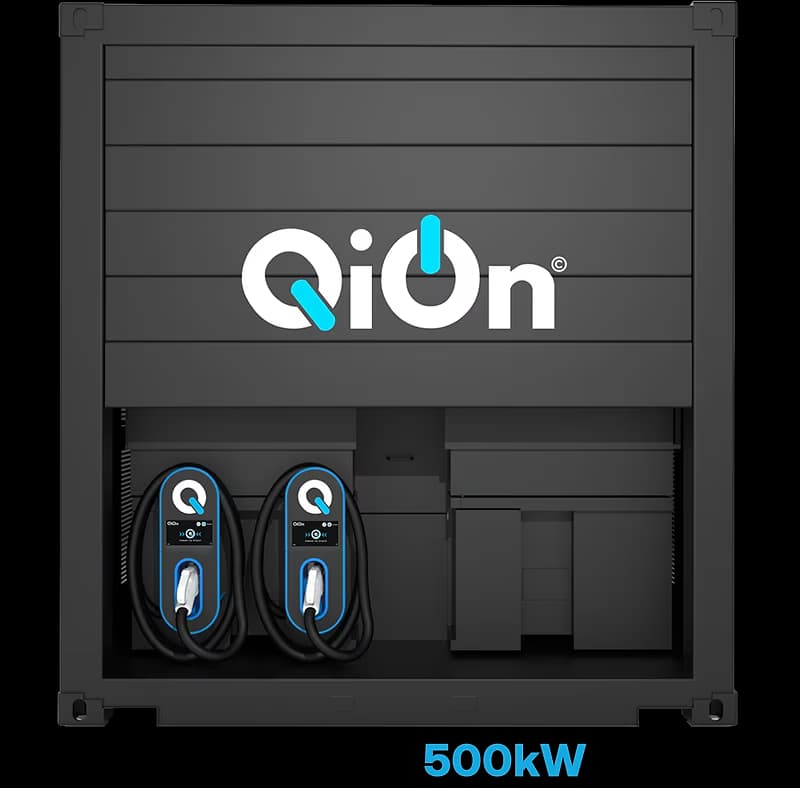 MEGABRIQ configuration with 2 plugs at 500 kW each