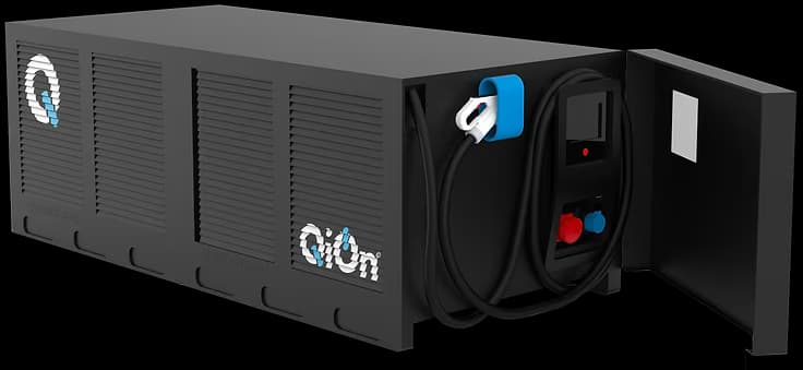 SUPERBRIQ 200 kWh mobile charging station 3D render