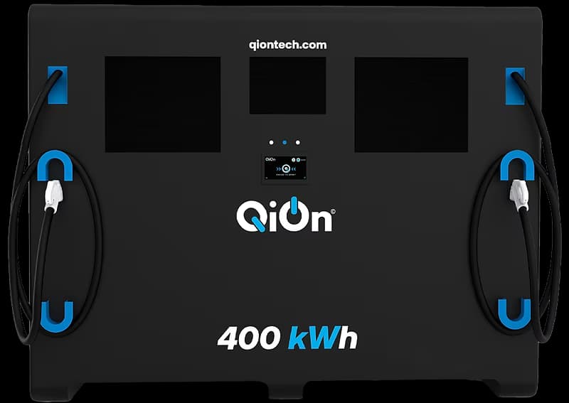 SUPERBRIQ 400 kWh mobile charging station 3D render