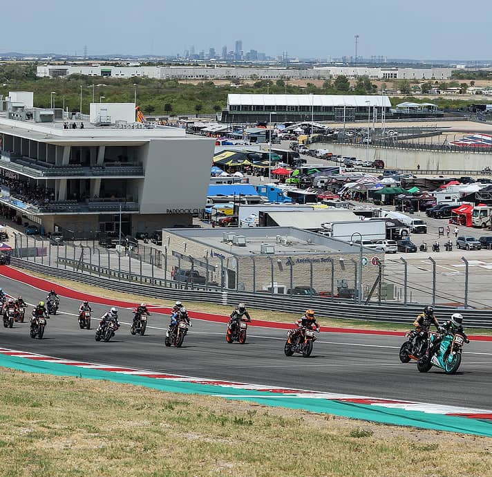 Energica race at COTA