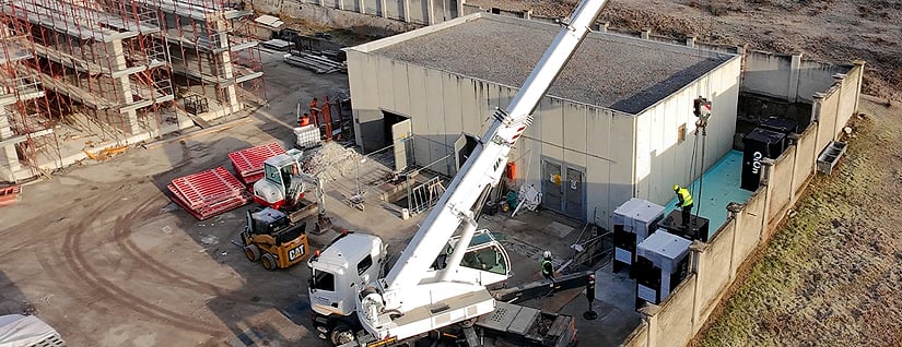 Photovoltaic with BESS technology provided by QiOn in Italy