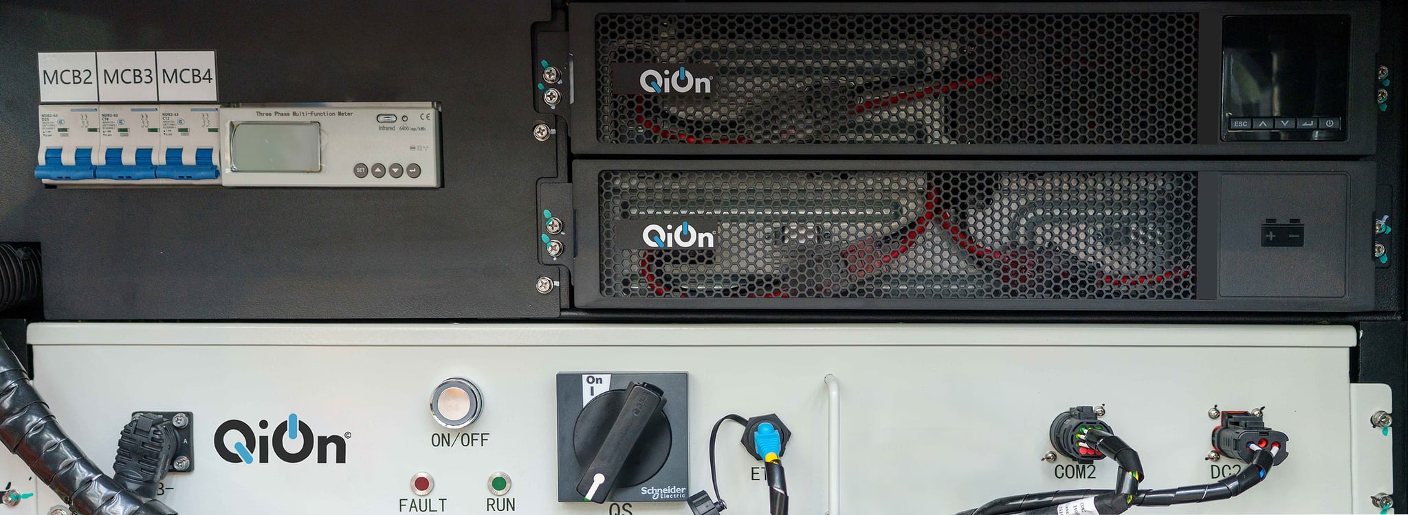 Multi-voltage BESS internal components
